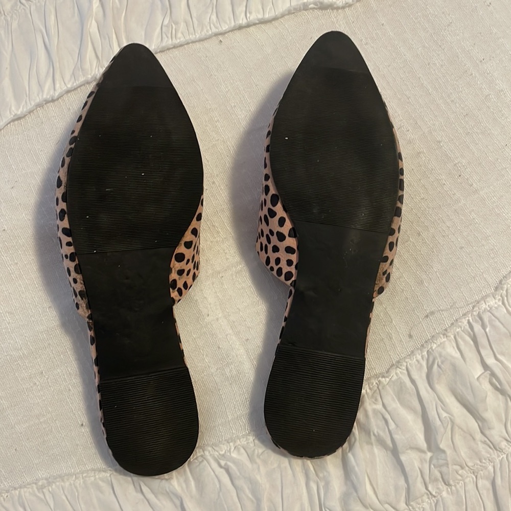 Leopard Flat Mules - Picture 6 of 6